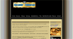 Desktop Screenshot of alexander-edelmetaal.nl